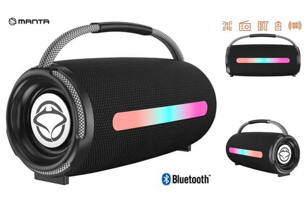 Bluetooth prenosni zvočnik Manta SPK140GO